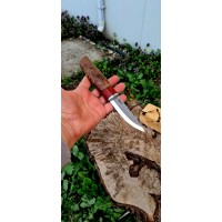 Ozul Knives-13 Kök Ceviz Puukko N690 Scandi 