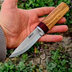 Ozul Knives-15 Puukko N690 Scandi 