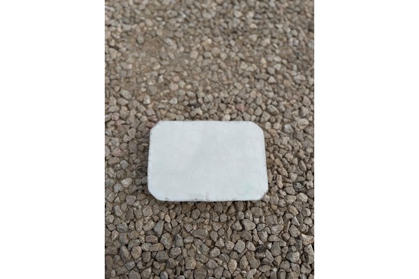 22mmx4cmx12cm Ozul-İris-SEDEF BEYAZ