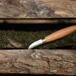 Ahşap Kuksa Kaşık Oyma Bıçağı-1 Küt Burun Kısa