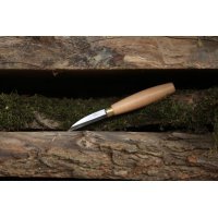 Ahşap Kuksa Kaşık Oyma Bıçağı-4 Küt Burun Uzun