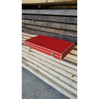 Deri Tavla Kırmızı