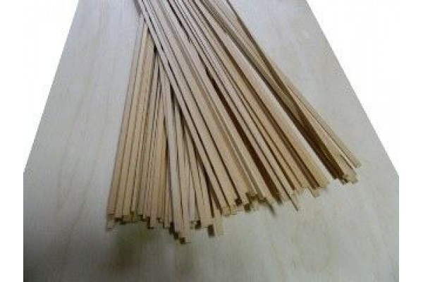 3mm ile 6mm'den Sonrası Maun Çıta 10'lu Paket