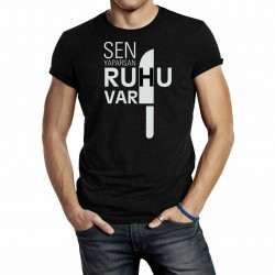 Mesleki T-shirt Ruhu var