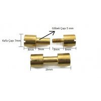Ozul-A6  Vidalı Pirinç Pim