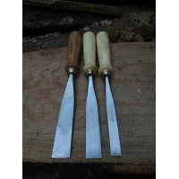 İskarpela Seti 3'lü Düz Takım 25mm-20mm-15mm